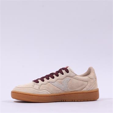 Victoria Smash Suede Gumsole Trainer - Beige